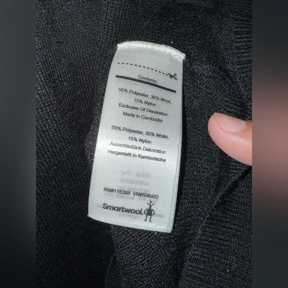 Smartwool Men's Sparwood V-Neck Sweater Size L